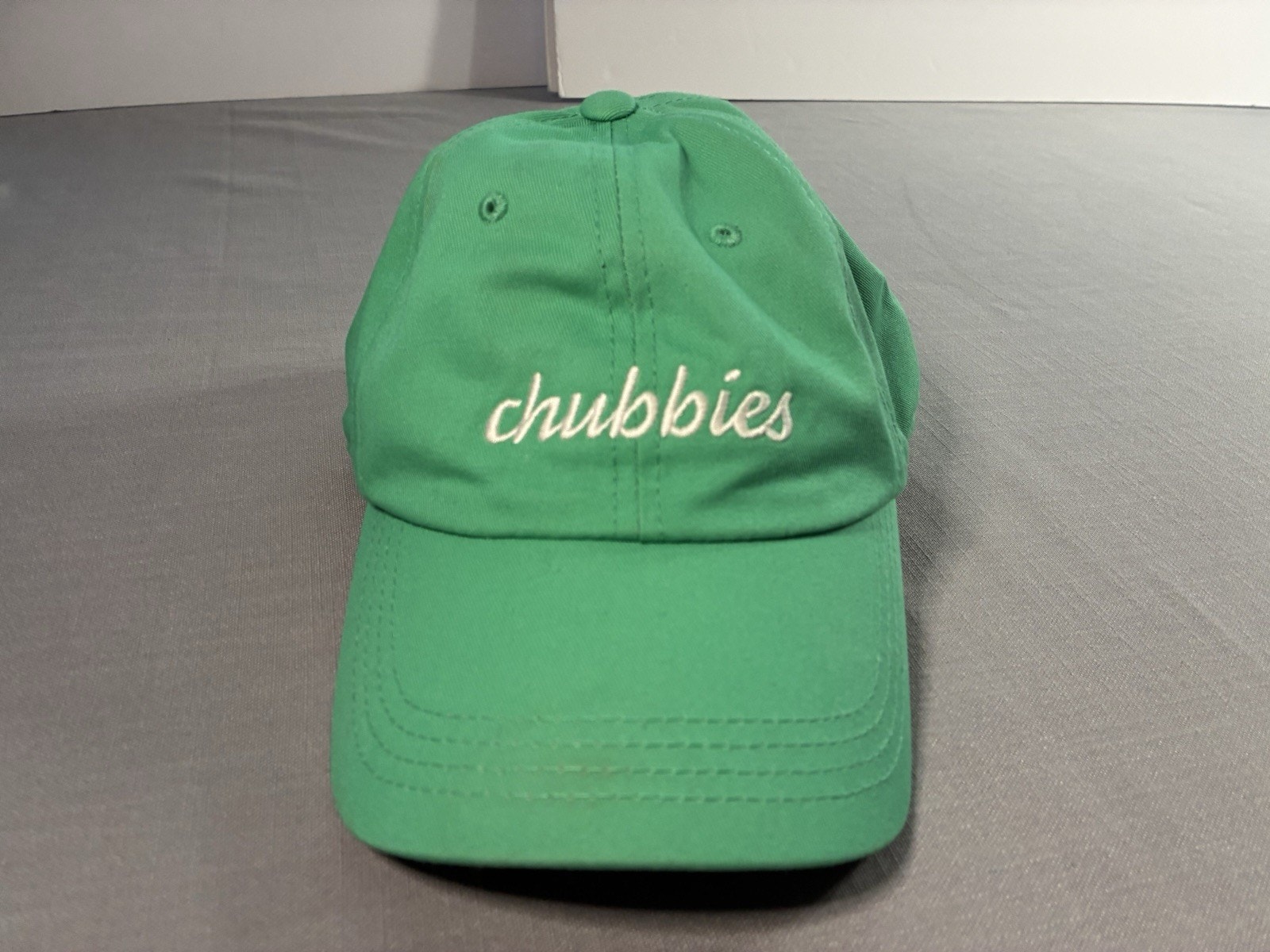 Chubbies Dad Hat Men's Adjustable Mint Green Baseball Cap Embroidered Logo